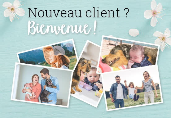 Offre de bienvenue smartphoto : 5€ en cadeau !